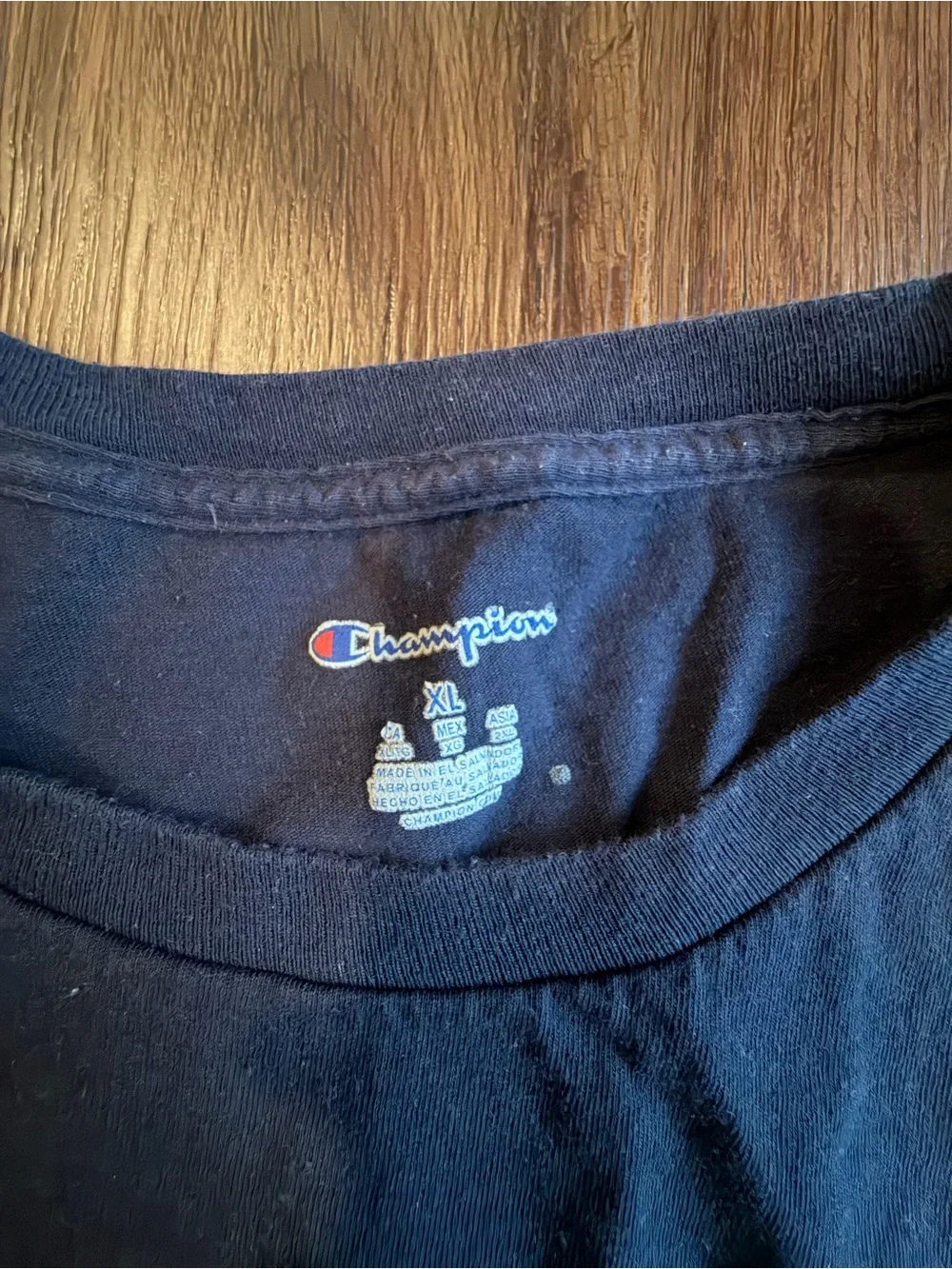 Champion Navy Blue 'UMaine Ice Hockey Regional' Graphic Tee - Picture 2 of 3